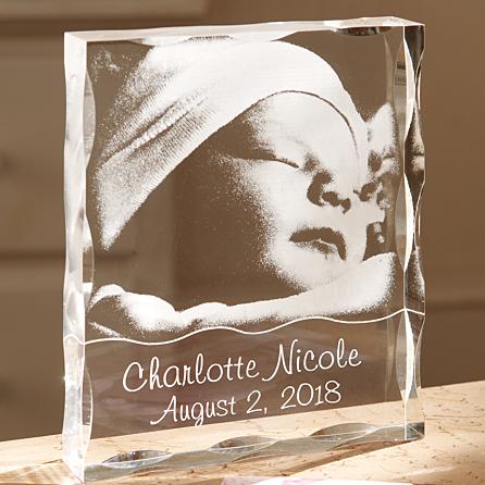 Personalize a 3d Crystal for the Holidays
