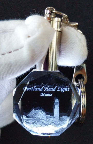 Portland Maine Souvenir Keychain: Portland Head Light